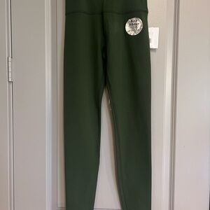 Beyond Yoga High Waisted Spacedye Olive Green Leggings